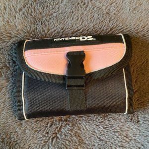 Nintendo DS Lite Pink and Black Storage Case